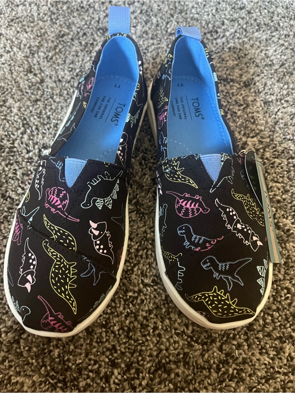 Toms  dinosaur shoes